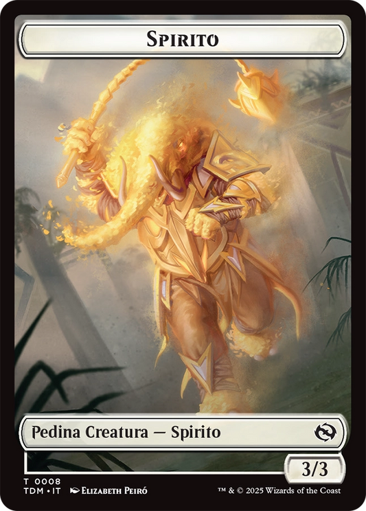 Tarkir la Dracotempesta 413 Spirito token