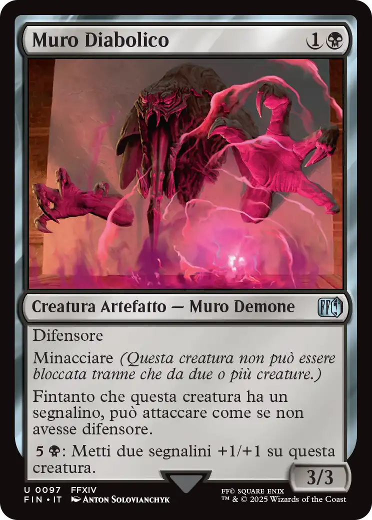 Final Fantasy 97 Muro Diabolico