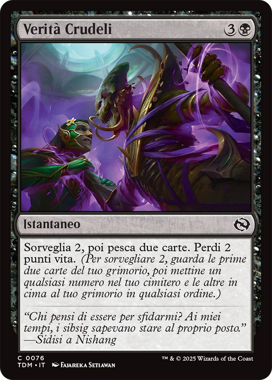 Tarkir la Dracotempesta 76 Verità Crudeli
