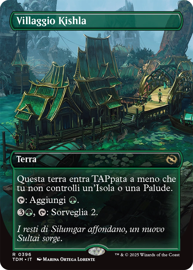 Tarkir la Dracotempesta 396 Villaggio Kishla extra