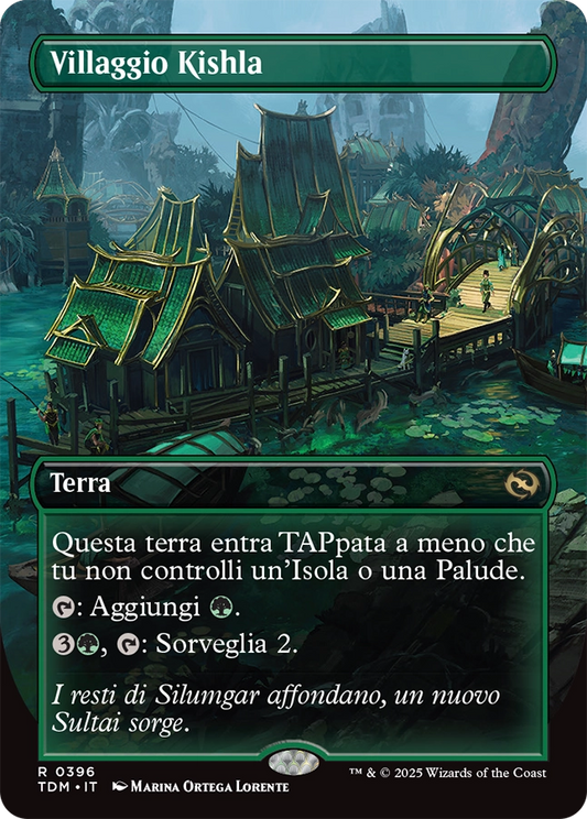 Tarkir la Dracotempesta 396 Villaggio Kishla extra