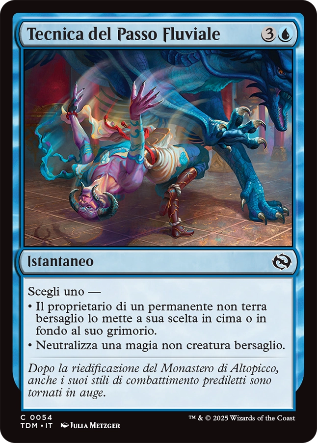 Tarkir la Dracotempesta 437 Tecnica del Passo Fluviale foil