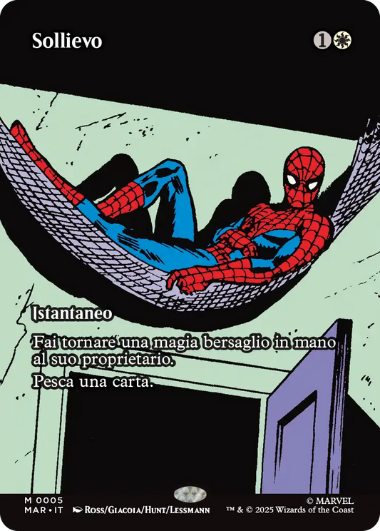 Magic Marvel Spider-man 236 Sollievo Source Material Cads