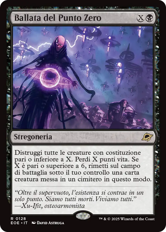 Ai Confini dell' eternità 128 Ballata del Punto Zero