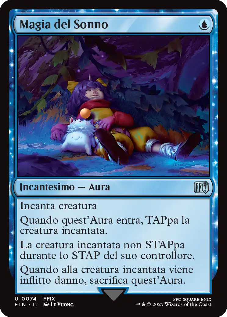 Final Fantasy 74 Magia del Sonno