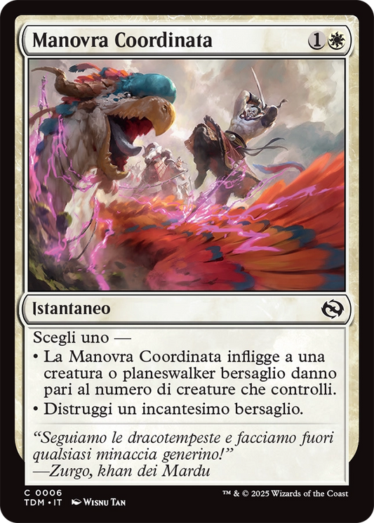 Tarkir la Dracotempesta 6 Manovra Coordinata
