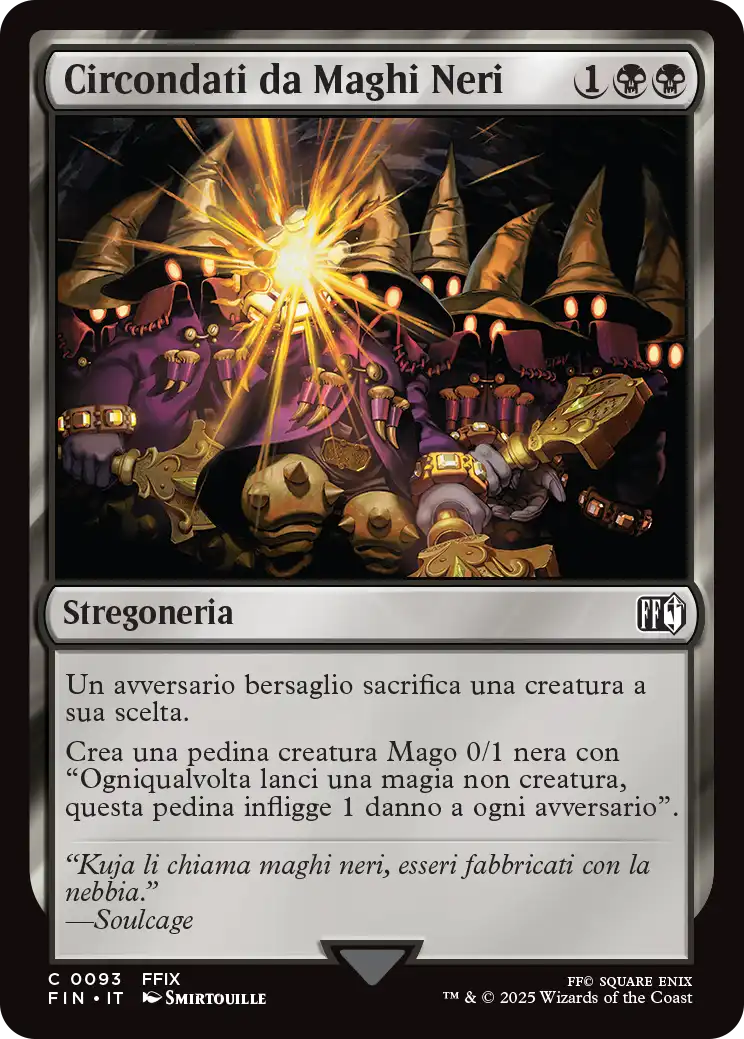 Final Fantasy 93 Circondati da Maghi Neri