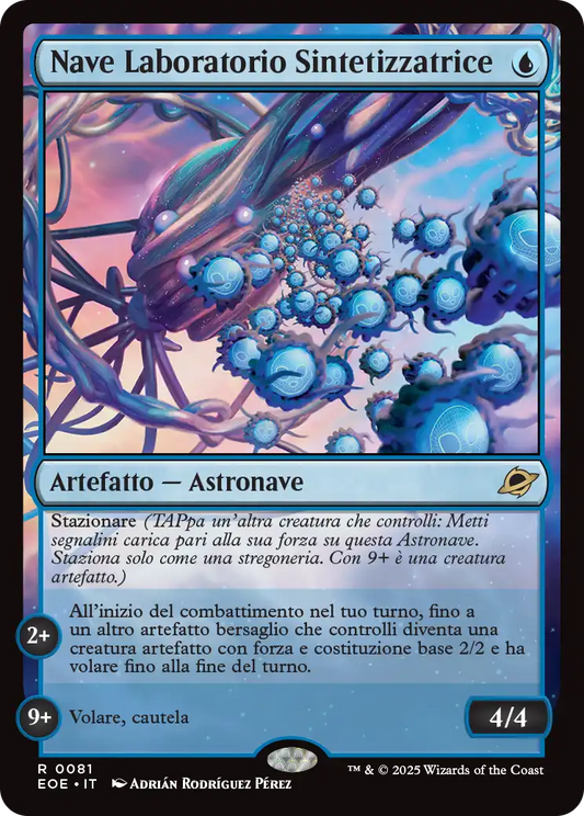 Ai Confini dell' eternità 81 Nave Laboratorio Sintetizzatrice