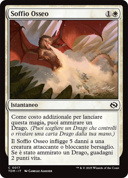 Tarkir la Dracotempesta 17 Soffio Osseo