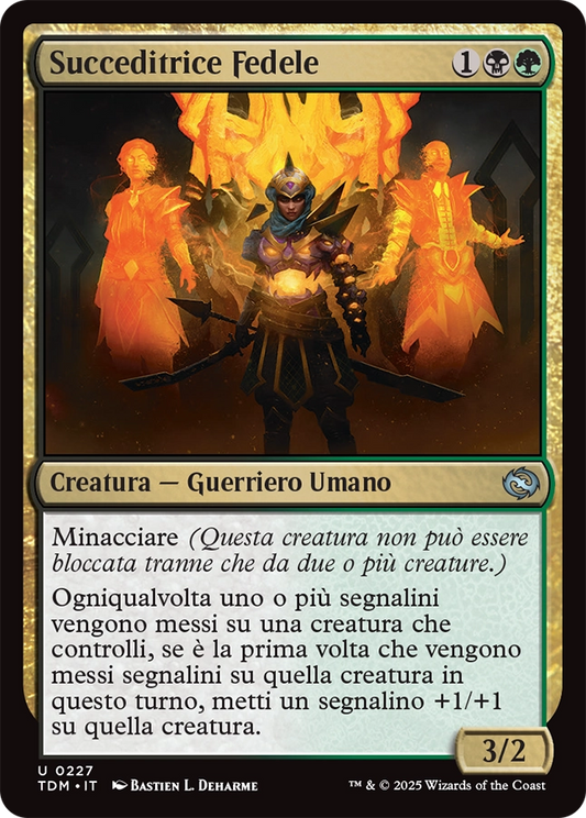 Tarkir la Dracotempesta 227 Succeditrice Fedele