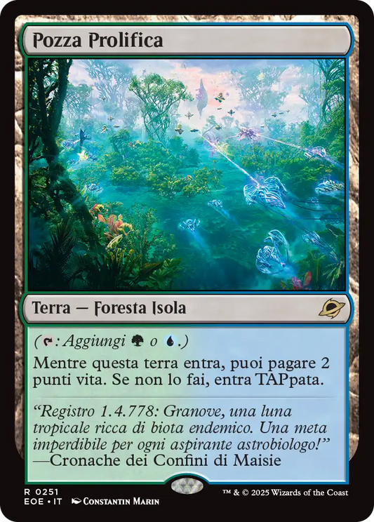 Ai Confini dell' eternità 251 Pozza Prolifica