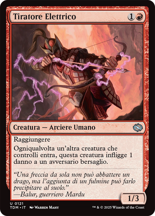 Tarkir la Dracotempesta 121 Tiratore Elettrico