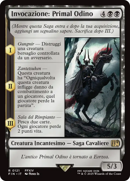 Final Fantasy 121 Invocazione: Primal Odino