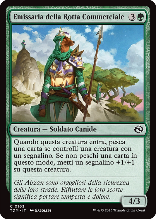 Tarkir la Dracotempesta 163 Emissaria della Rotta Commerciale