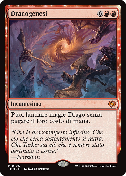 Tarkir la Dracotempesta 105 Dracogenesi