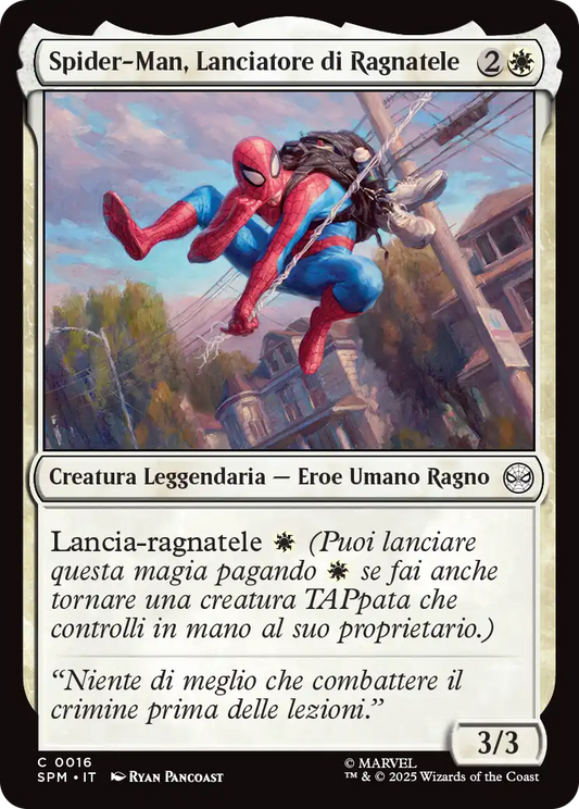 Magic Marvel Spider-man 280 Spider-man, Lanciatore di Ragnatele foil