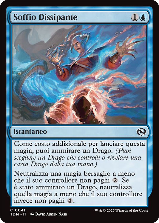 Tarkir la Dracotempesta 431 Soffio Dissipante foil
