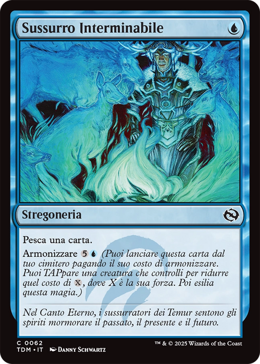 Tarkir la Dracotempesta 62 Sussurro Interminabile