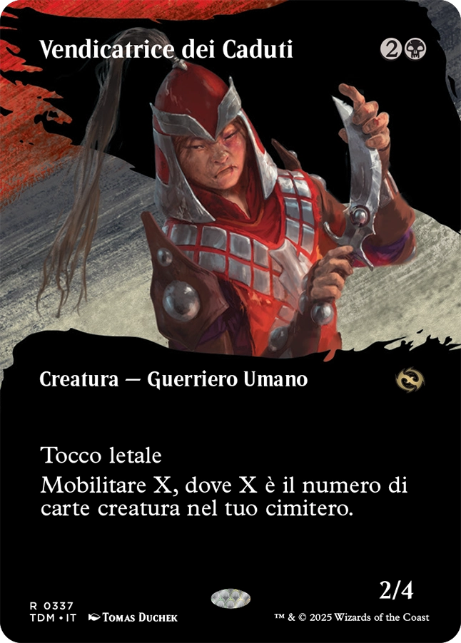 Tarkir la Dracotempesta 337 Vendicatrice dei Caduti extra