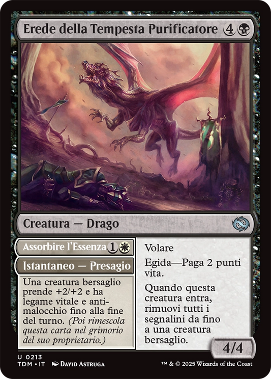 Tarkir la Dracotempesta 213 Erede della Tempesta Purificatore