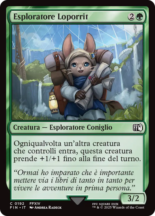 Final Fantasy 192 Esploratore Loporrit