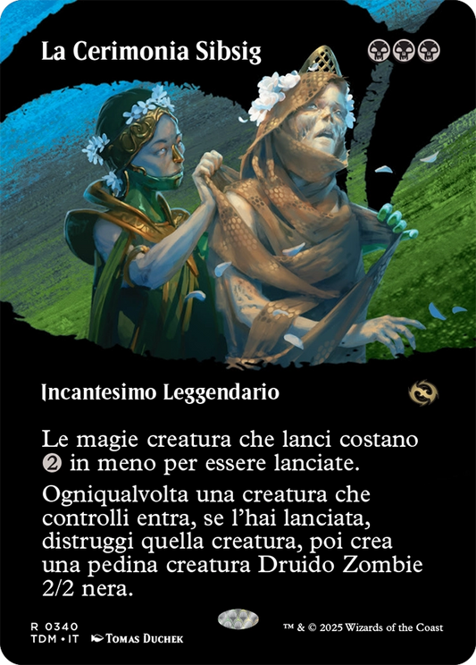 Tarkir la Dracotempesta 340 La Cerimonia Sibsig extra