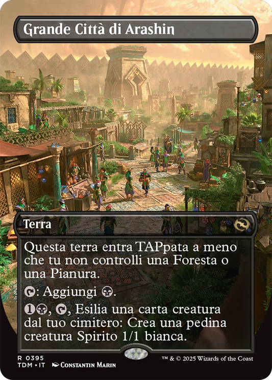 Tarkir la Dracotempesta 395 Grande Città di Arashin extra