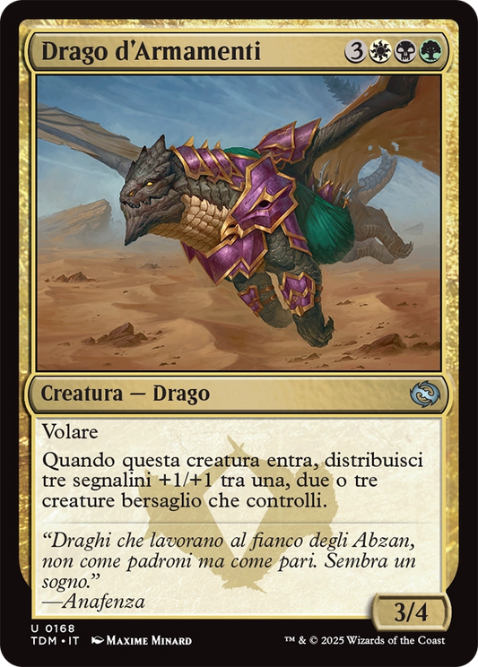Tarkir la Dracotempesta 168 Drago d'Armamenti