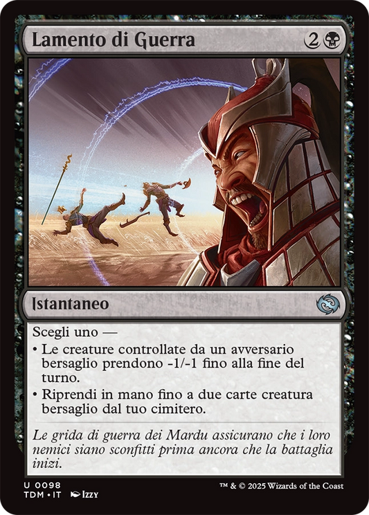 Tarkir la Dracotempesta 98 Lamento di Guerra