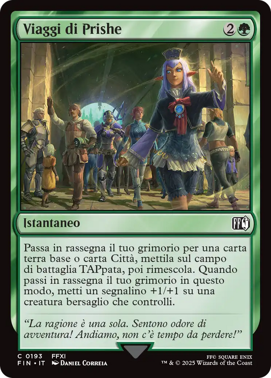 Final Fantasy 193 Viaggi di Prishe