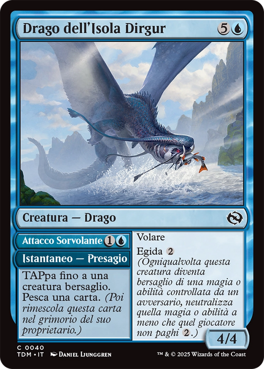 Tarkir la Dracotempesta 430 Drago dell’Isola Dirgur foil