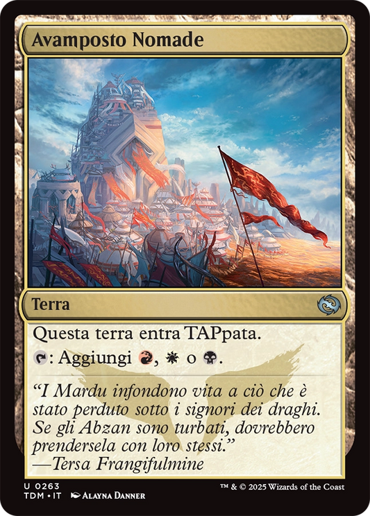 Tarkir la Dracotempesta 263 Avamposto Nomade