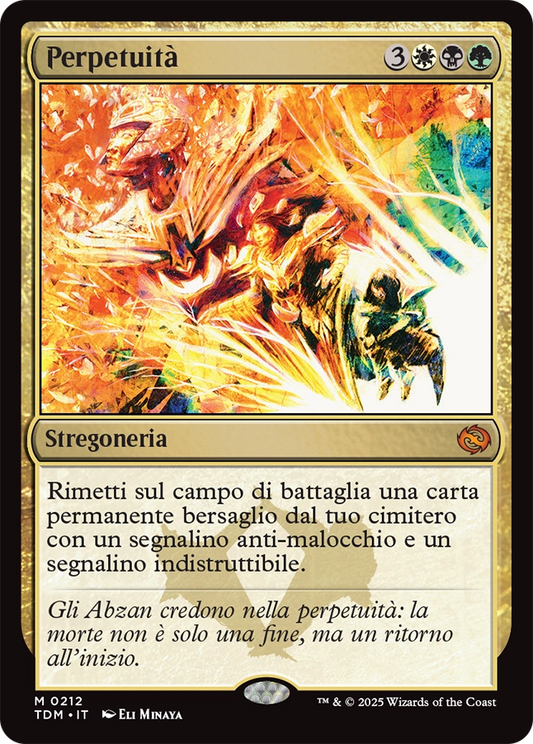 Tarkir la Dracotempesta 212 Perpetuità