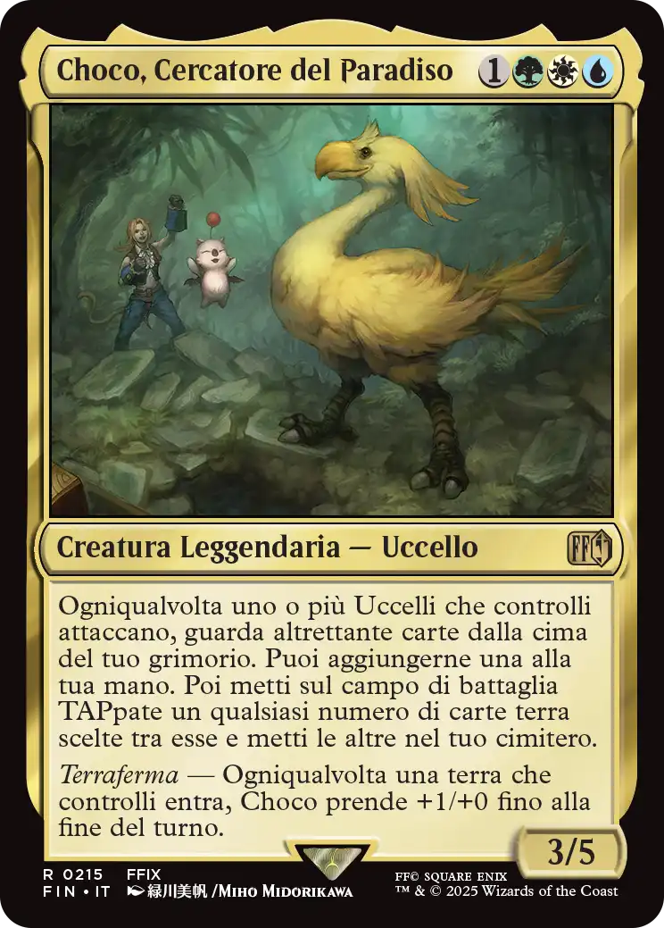 Final Fantasy 215 Choco, Cercatore del Paradiso