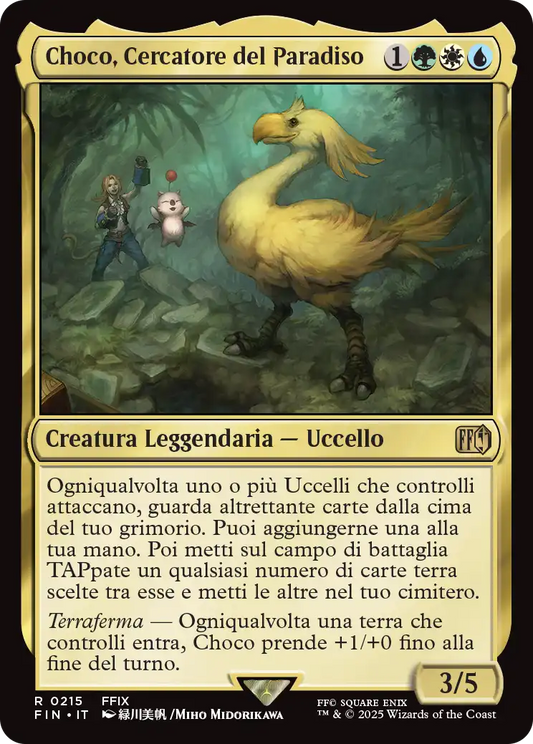 Final Fantasy 215 Choco, Cercatore del Paradiso