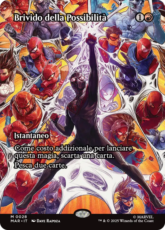 Magic Marvel Spider-man 259 Brivido della Possinilità Source Material Cads