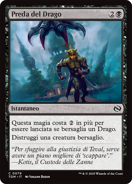 Tarkir la Dracotempesta 79 Preda del Drago