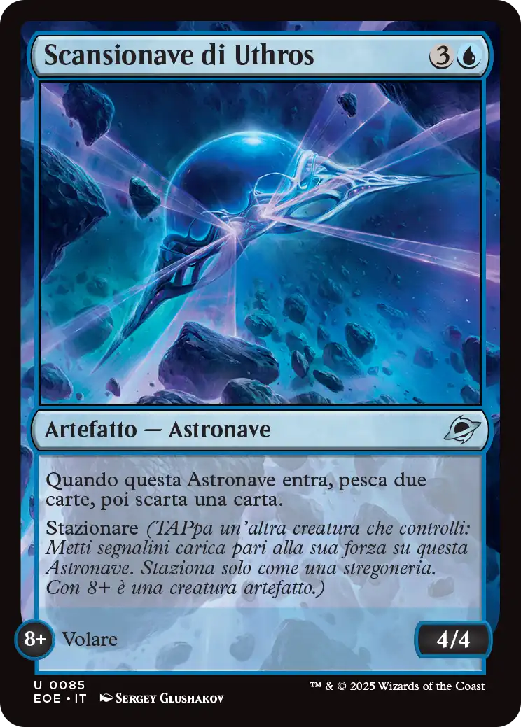 Ai Confini dell' eternità 85 Scansionave di Uthros