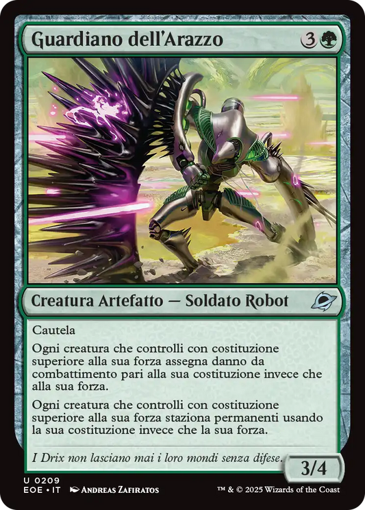 Ai Confini dell' eternità 209 Guardiano dell’Arazzo