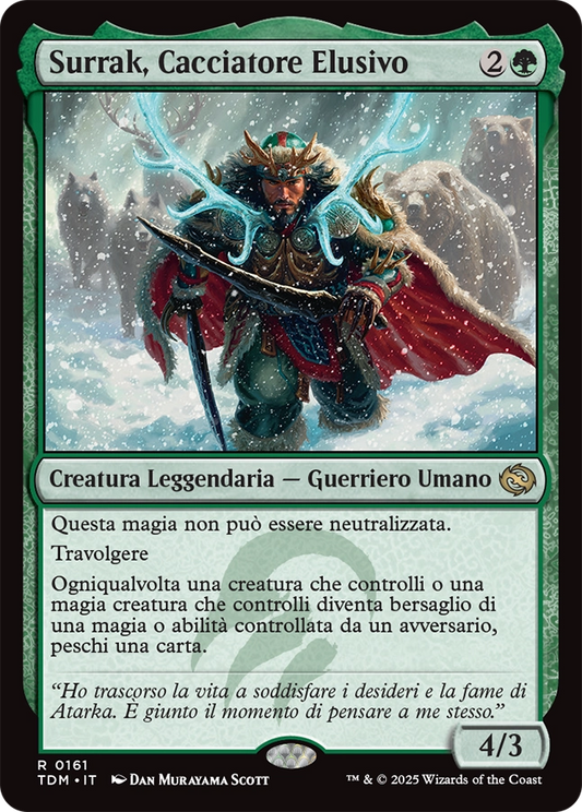 Tarkir la Dracotempesta 161 Surrak, Cacciatore Elusivo