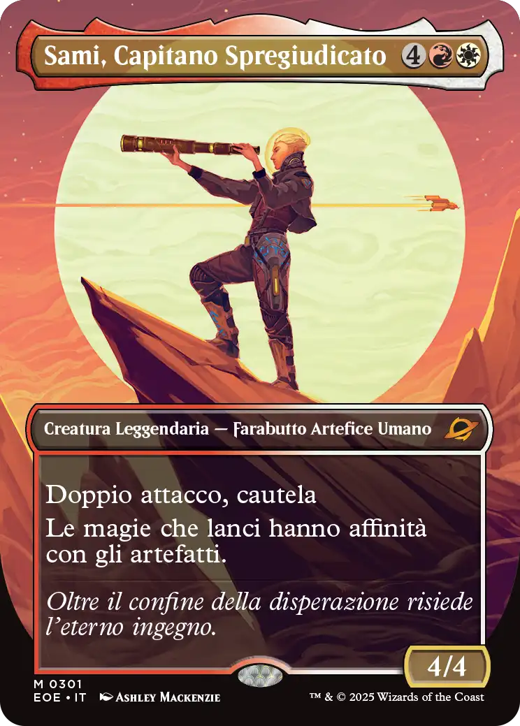 Ai Confini dell' eternità 301 Sami, Capitano Spregiudicato extra