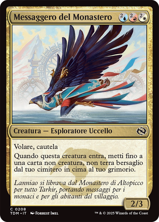 Tarkir la Dracotempesta 208 Messaggero del Monastero
