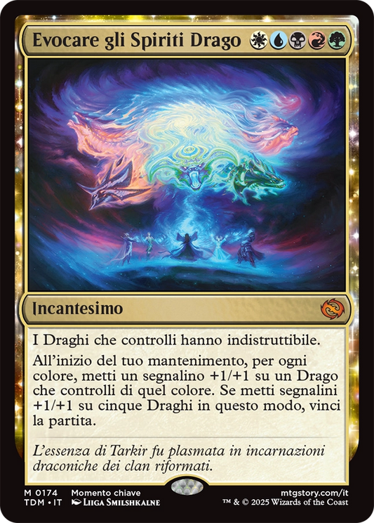 Tarkir la Dracotempesta 174 Evocare gli Spiriti Drago