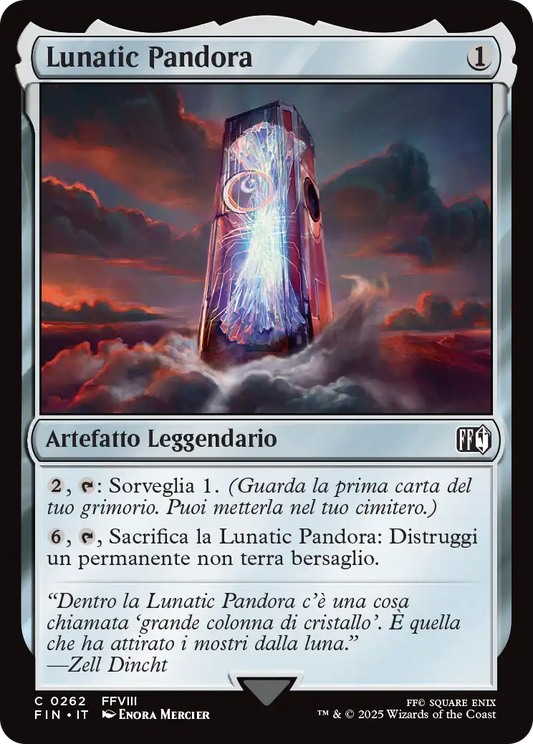 Final Fantasy foil 583 Lunatic Pandora foil