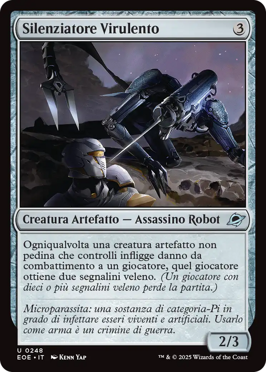 Ai Confini dell' eternità 248 Silenziatore Virulento