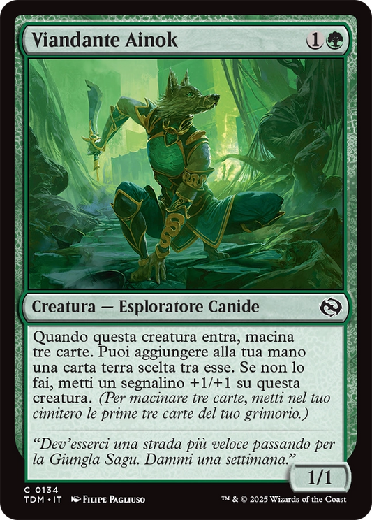 Tarkir la Dracotempesta 134 Viandante Ainok