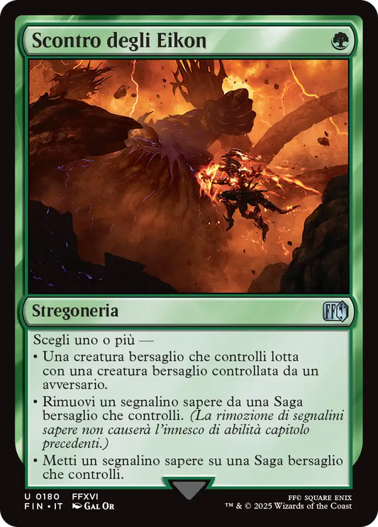 Final Fantasy 180 Scontro degli Eikon