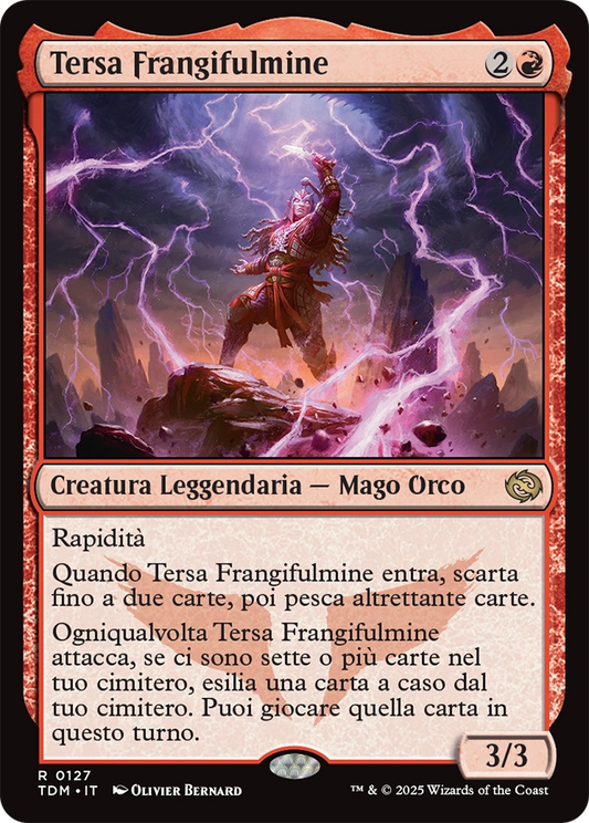 Tarkir la Dracotempesta 127 Tersa Frangifulmini