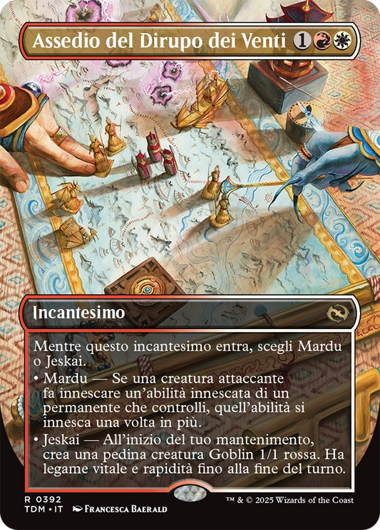 Tarkir la Dracotempesta 392 Assedio del Dirupo dei Venti extra