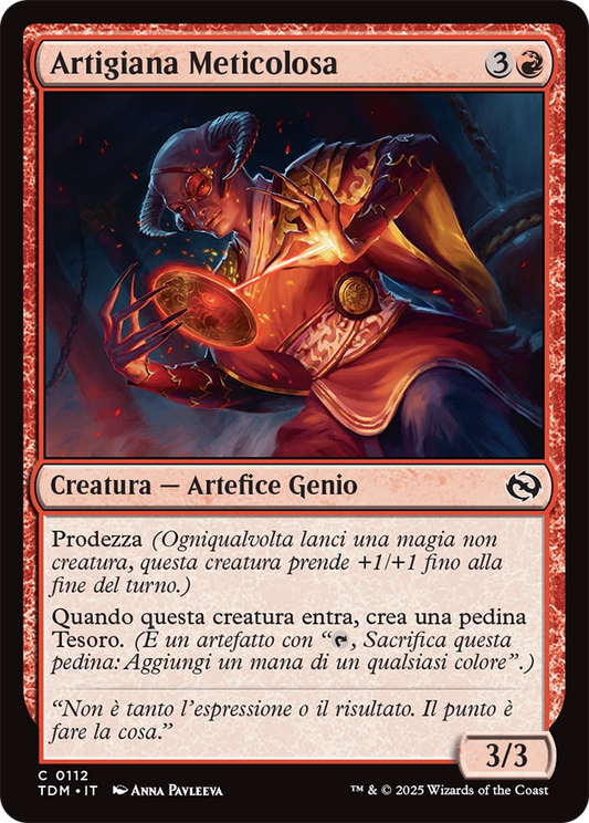 Tarkir la Dracotempesta 112 Artigiana Meticolosa